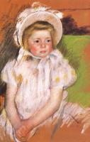 Cassatt, Mary - Simone in a White Bonnet